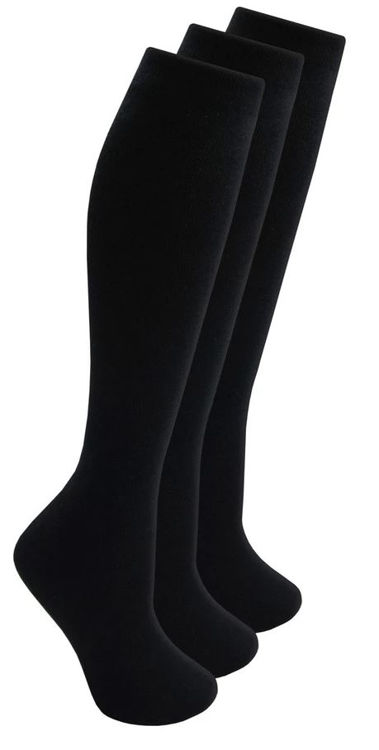 Picture of 43B425/27- BAY 6- COTTON RICH KNEE HIGH SOCKS
